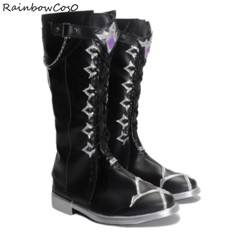 Kyryll Chudomirovich Flins Genshin Impact Buty Cosplay Botki Gra Anime Impreza Halloween RainbowCos0 W5082