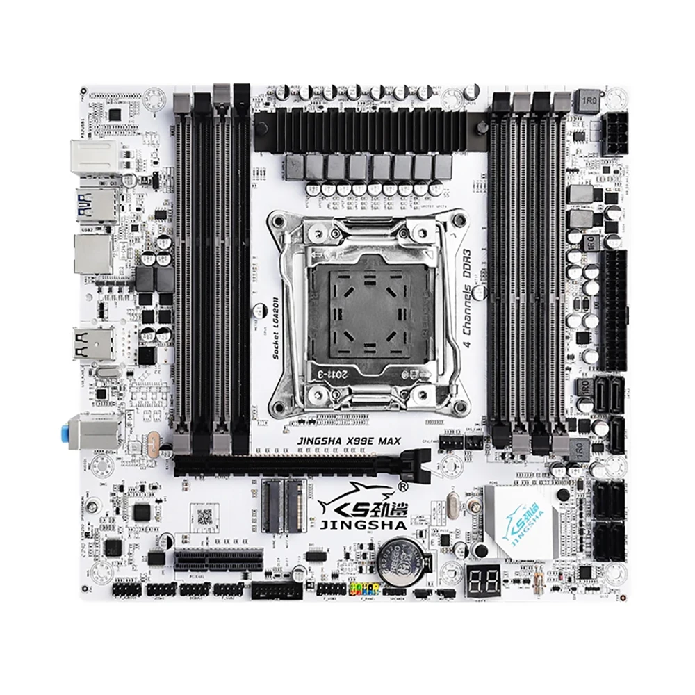 Imagem -02 - Kit de Placa-mãe Canal Quad e5 2673v3 Ddr3 64gb 8x8 Fase Lga20113 Conjunto Jingsha-x99