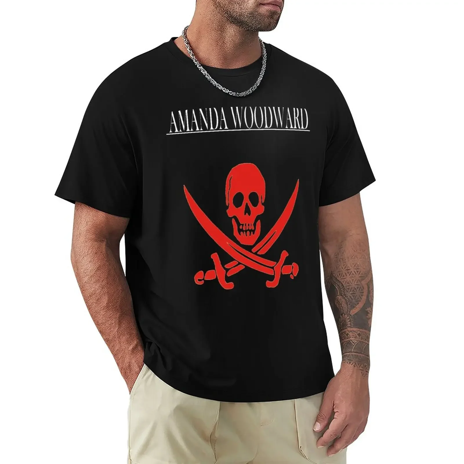 Amanda Woodward T-Shirt shirts graphic tees graphics Blouse men graphic t shirts