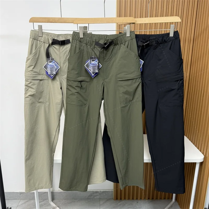 

Men's Loose Outdoor Work Pants Wide Leg Pants Qui Dry Breathable Spring Summer Casual Trousers Comfortable Loose Fit