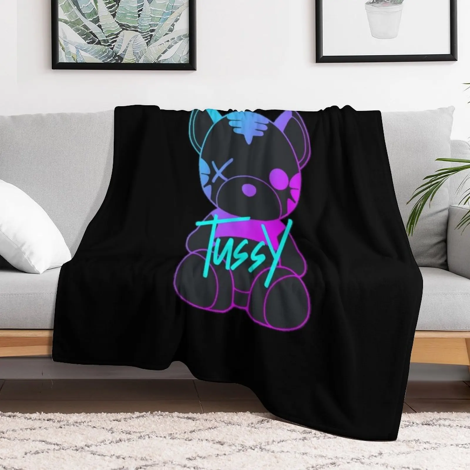 Tussy games Throw Blanket Furrys funny gift Thermal Blankets