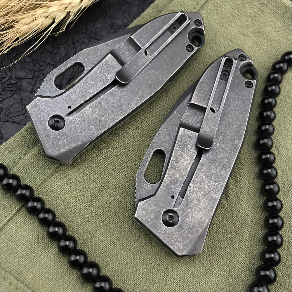 CRKT2440 Folding Knife Convenient Camouflage Hunting Fishing Self Defense G10 Inlaid Carbon Fiber Handle Camping Folding Knife