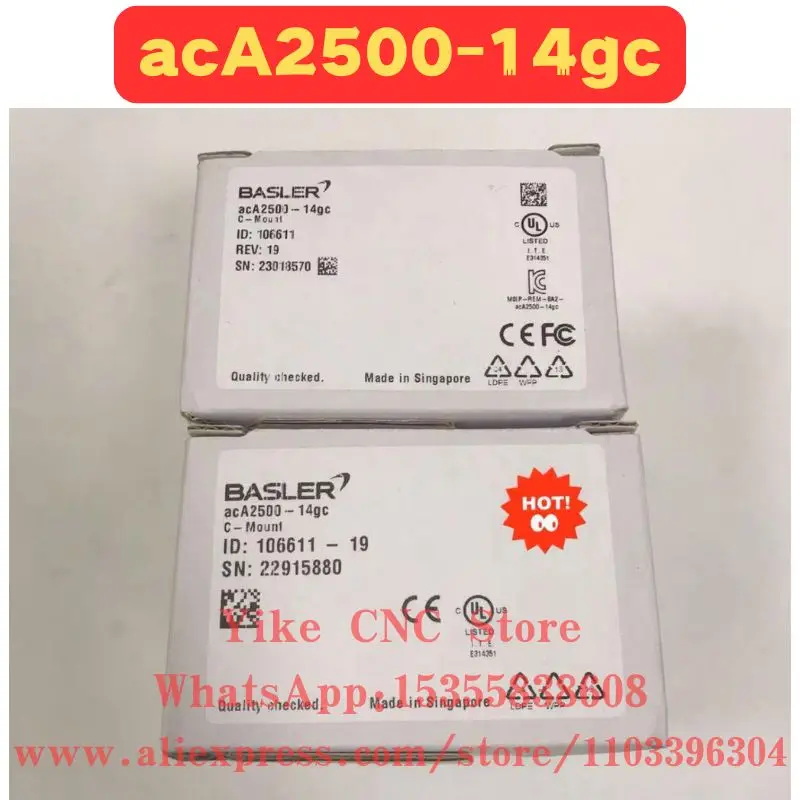 Brand New Original acA2500-14gc Industrial Camera Fast delivery