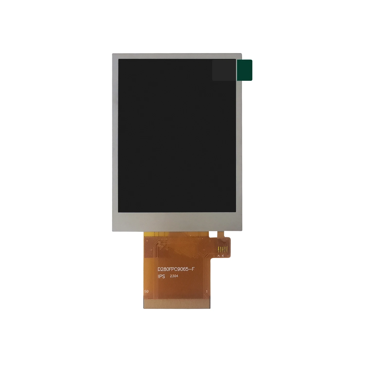 2.8 Inch TFT Display 240*320 Dots Matrix TFT LCD Module ST7789V Driver IC 50Pins 262K Iron Frame