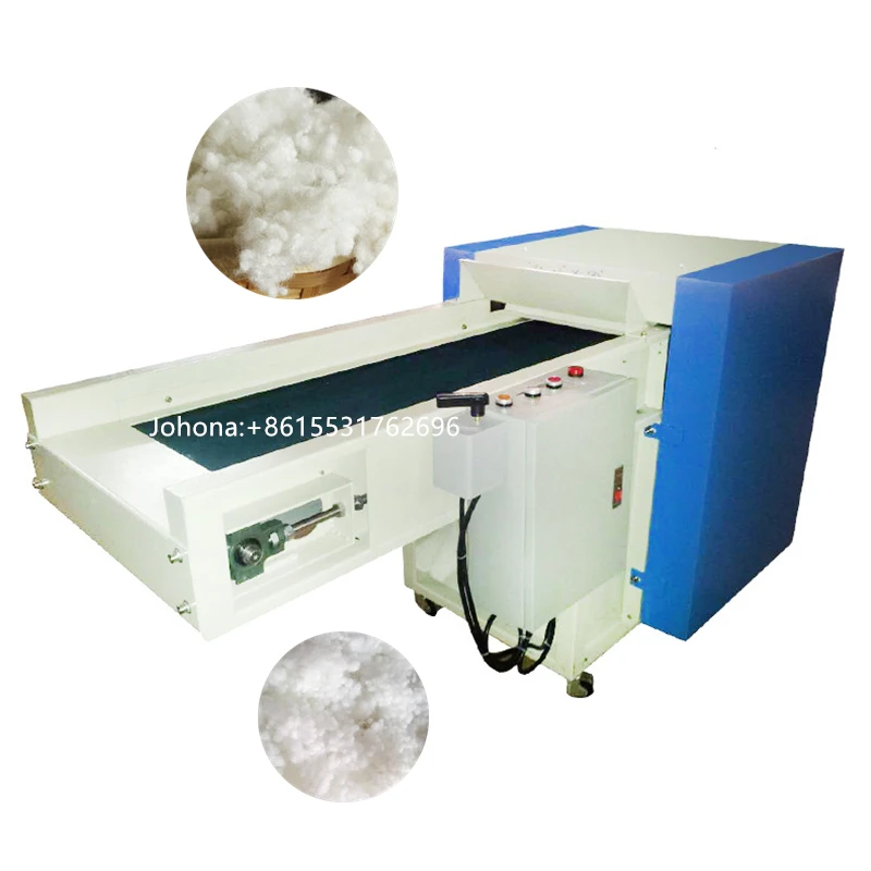 220V Polyester Cotton Wool Opener Fiber Opening Processing Machine 200KG 350KG/H Fiber Cotton Opening Machine