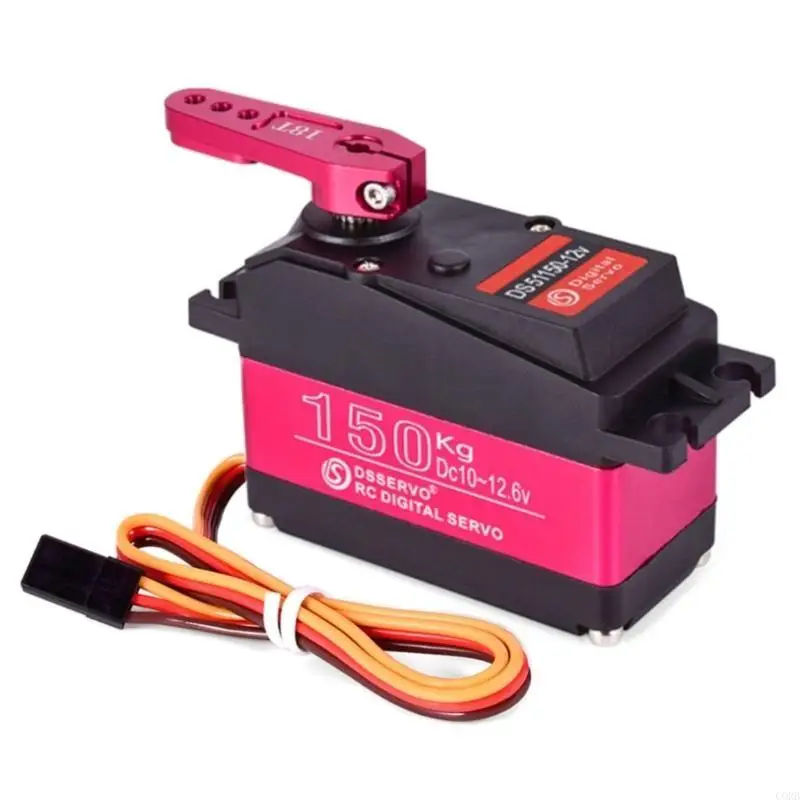

Robust 150KG Digital Servo Full Metal Gear Waterproof for Industrial Use