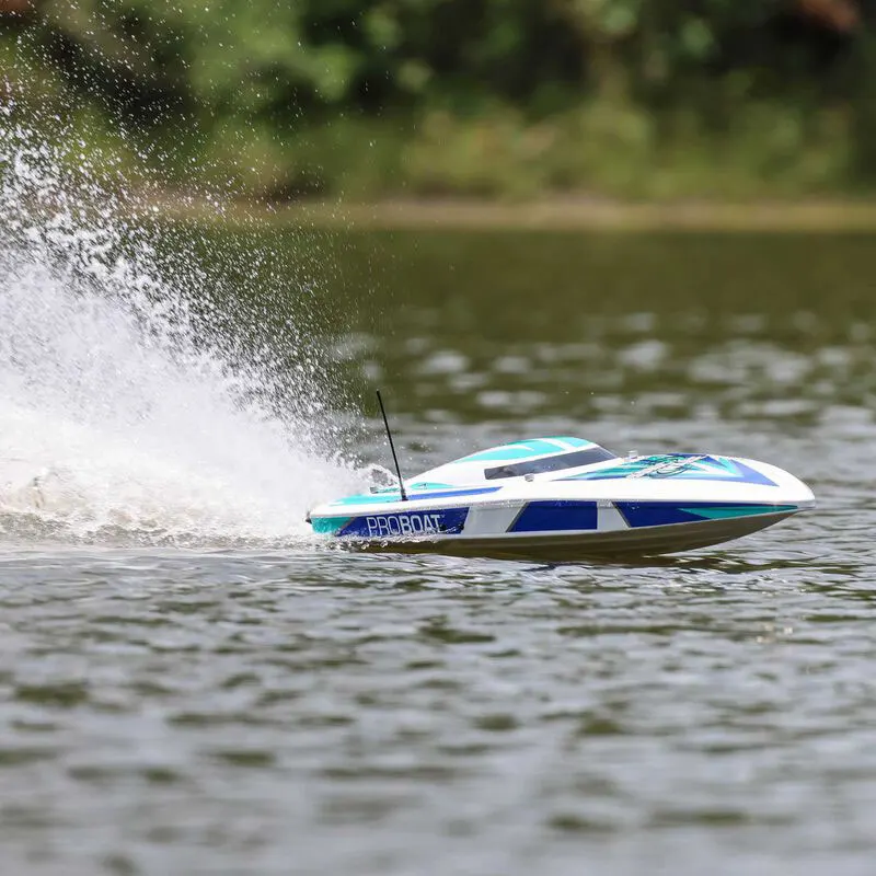 PROBOAT Sonicwake 36 inch V2 remote control electric self flipping straight brushless speedboat deep V hull rowing boat
