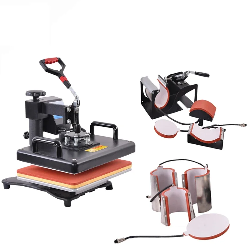 Heat Press Machine Combo 8 In 1 Hot Press Machine