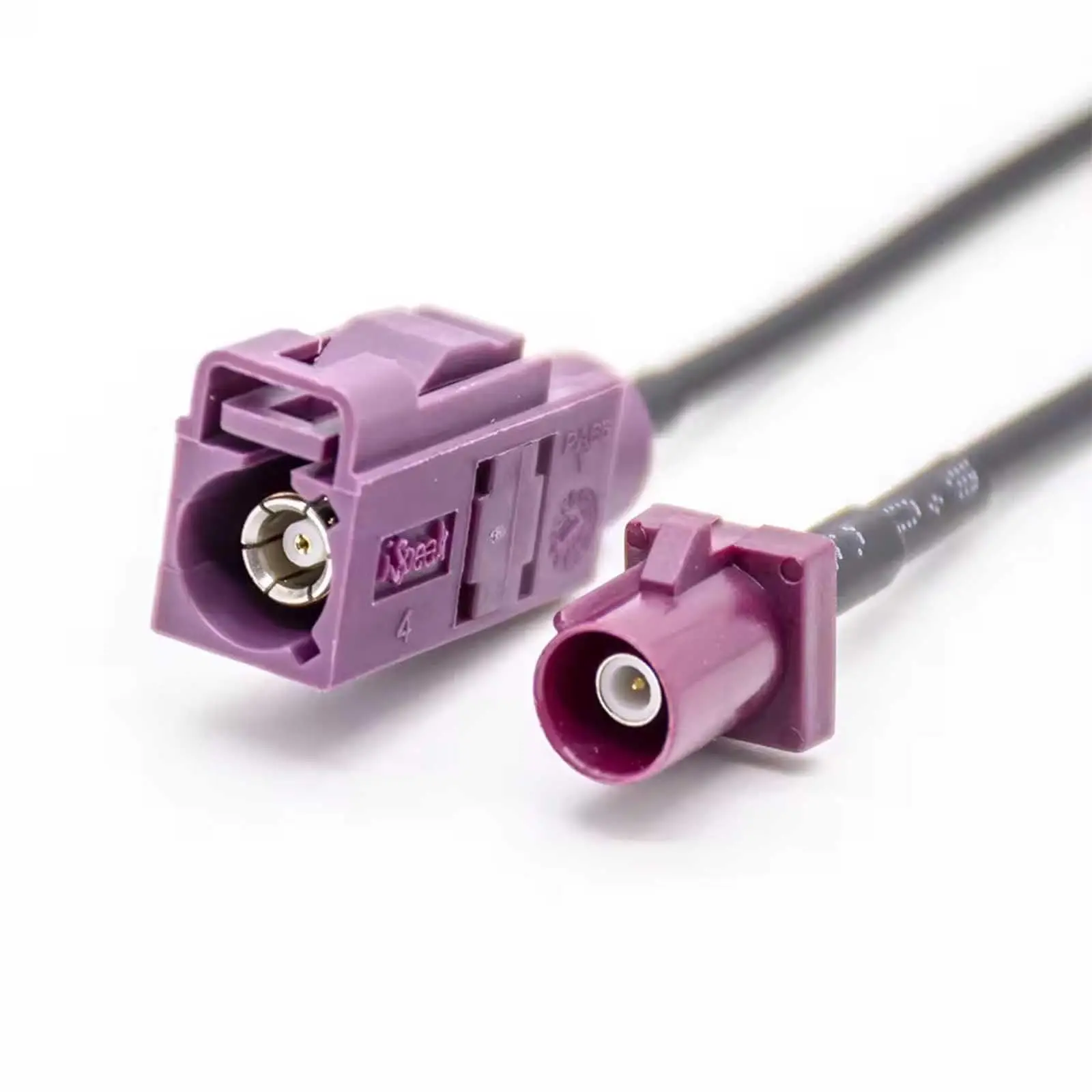 Fakra D Male to Female RG174 50CM Antenna Extension Cable for 4G LTE 3G UMTS GSM Car Radio GPS Telematics - view 3