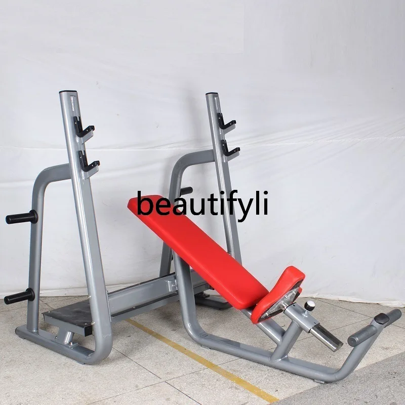 

Bench Press Rack Equipment Fitness Trainer Barbell Squat Multi-Functional Set Weightlifting Bench