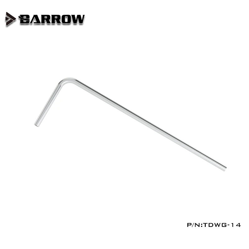 Barrow TDWG-14 Metal Tube ( ID12mm + OD14mm ) + ( Length 480mm+150mm ) Brass Pipe Surface Electroplating Cooling Pipe
