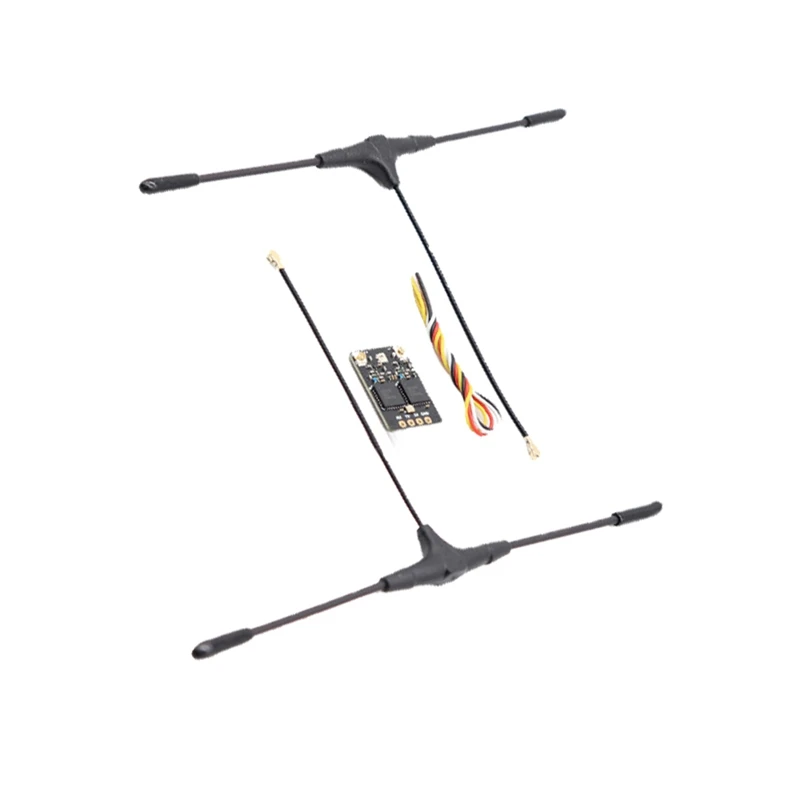 ELRS 915Mhz Dual Antenna Diversity Receiver Gemini Mode For FPV, SUPER-D Traversing Machine Long Distance Connectivity