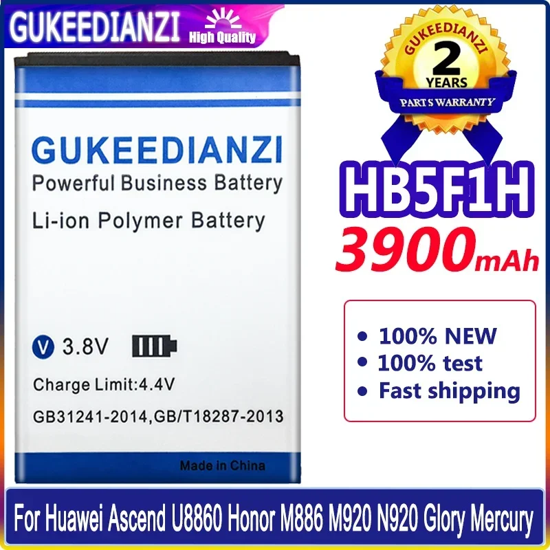 Аккумулятор HB5F1H 3900 мАч для Huawei Honor U8860 M886 C8860E E8660 M920 Glory M886, батарея + номер отслеживания