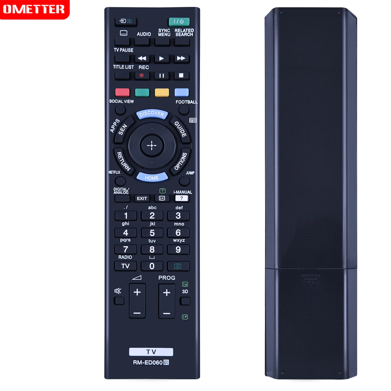 NEW RM-ED060 Replacement for Sony TV Remote Control KDL-42W815B, KDL-42W817B, KDL-42W828B