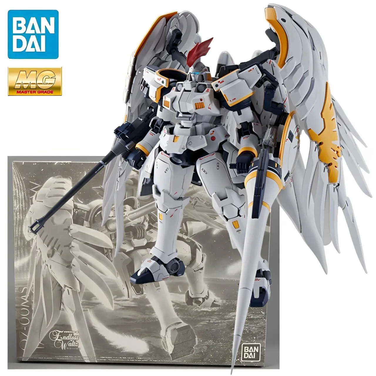 

In Stock Original BANDAI PB LIMITED MG 1/100 Tallgeese F EW Anime Action Figures Assembly Model Collection Toy