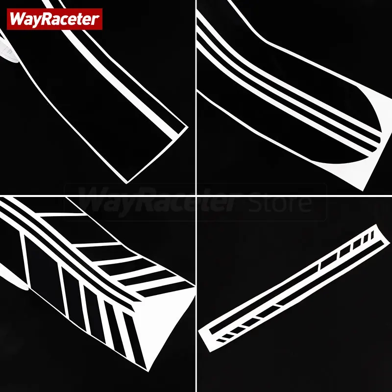 Edition 1 Door Side Stripe Sticker Hood Roof Trunk Rearview Mirror Decal For Mercedes Benz X Class W470 X250d AMG 2018-On