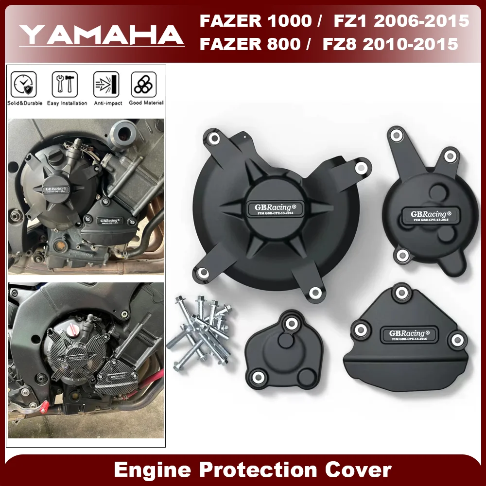 

Для YAMAHA FAZER 1000 FZ1 2006-2015 FAZER 800 FZ8 2010-2015 GB защитная крышка двигателя гоночного мотоцикла, защитная крышка сцепления