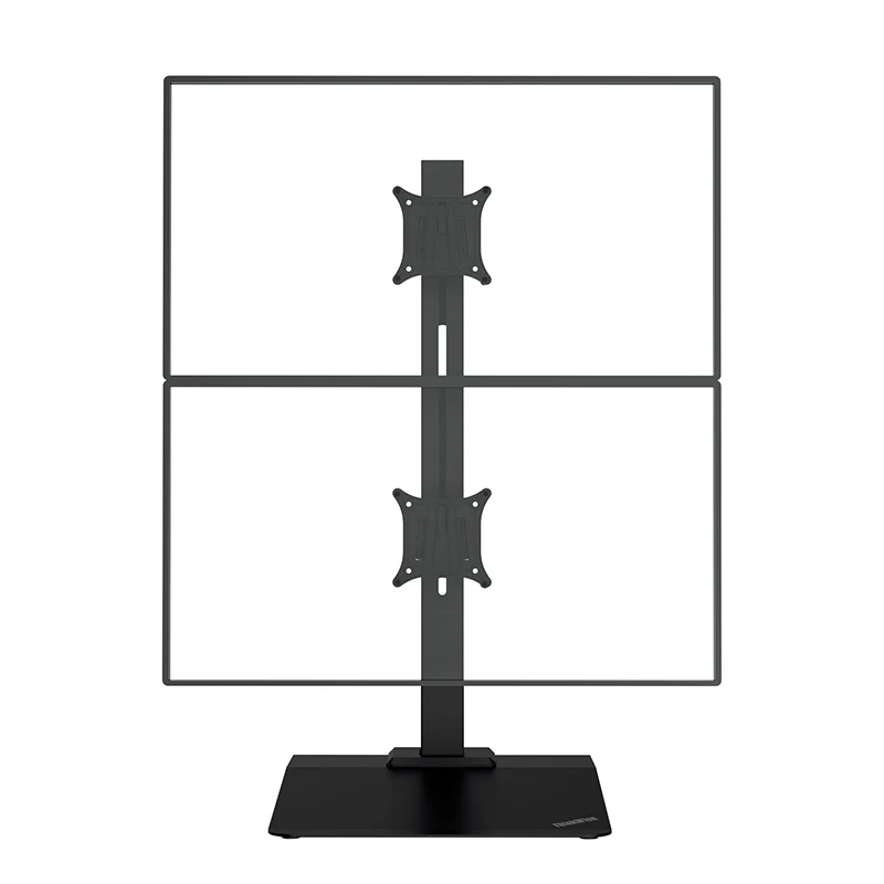 New Arrival double for Monitor Stand Premium Slim Aluminum Adjustable Spring Assisted double  for Monitor Bracket Arm