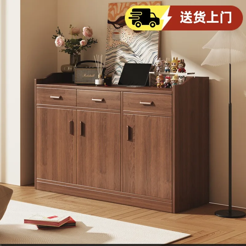 

Living room sideboard, wall-to-wall integrated locker, vintage storage multi-functional chest of drawers, household