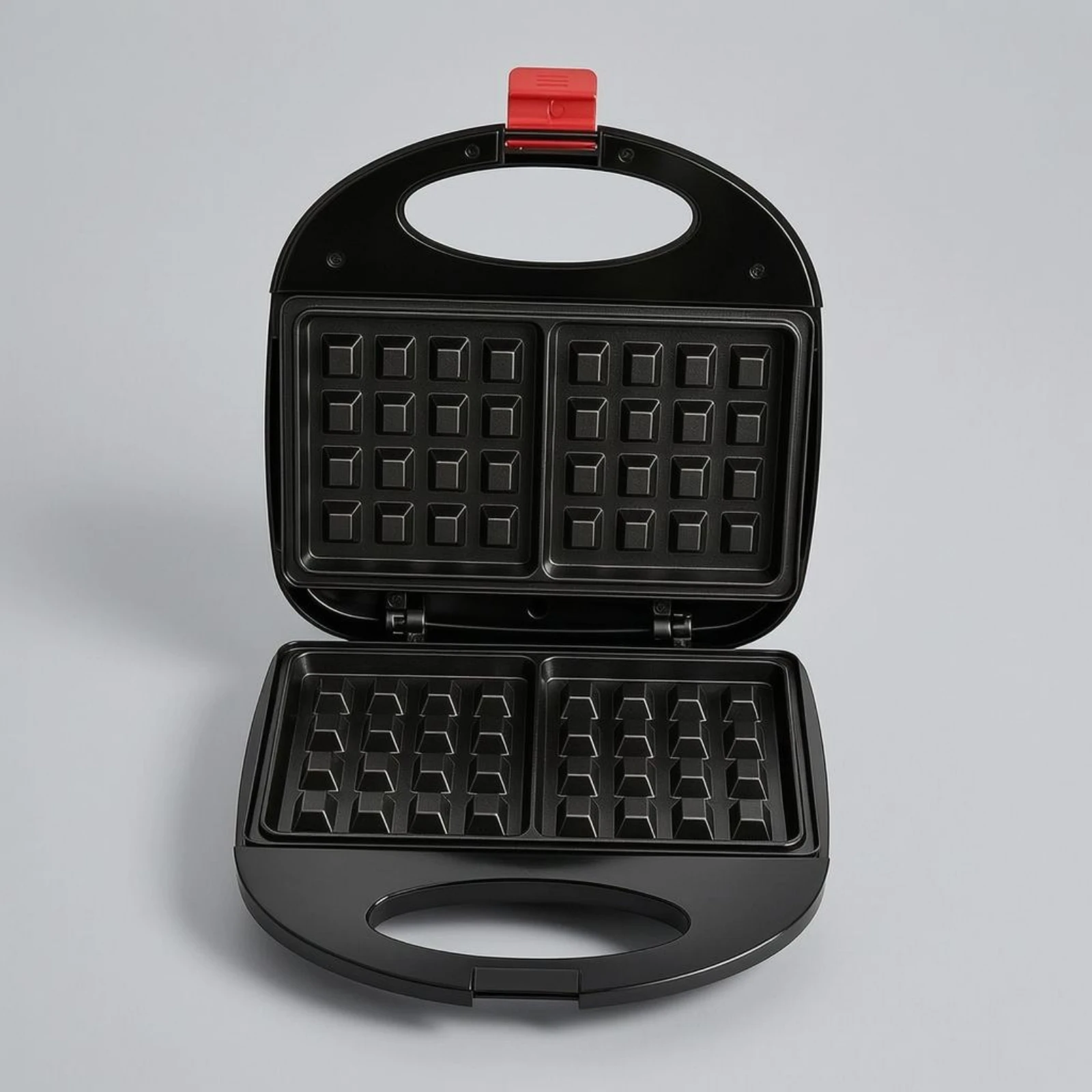 Electric Sandwich Appliance Black Countertop Sandwich Appliance Small Appliance Hinged Oval Handles