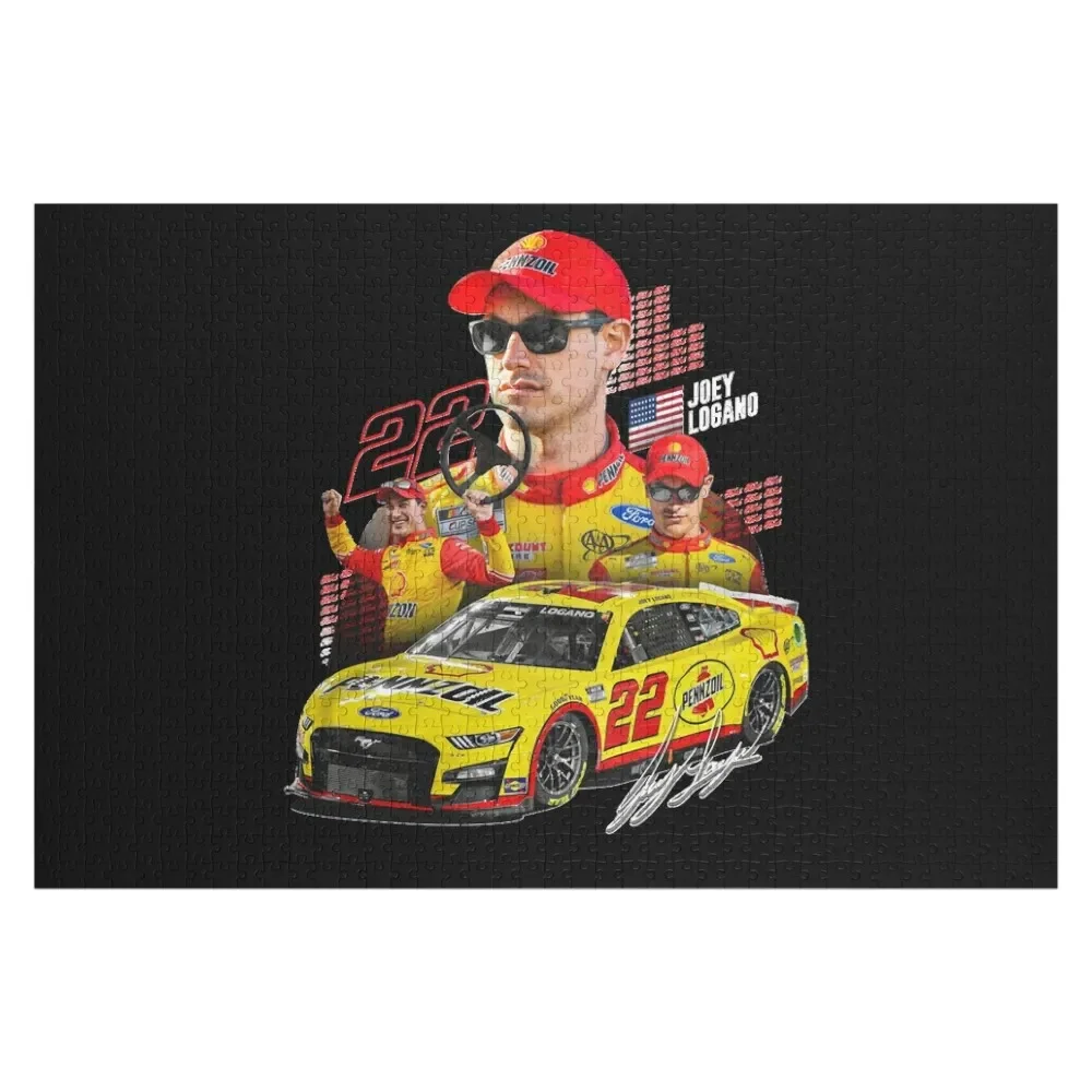 

NEW Joey Logano NEXT GEN MUSTANG 2022 Jigsaw Puzzle Personalized Child Gift Personalised Wooden Jigsaws For Adults Puzzle