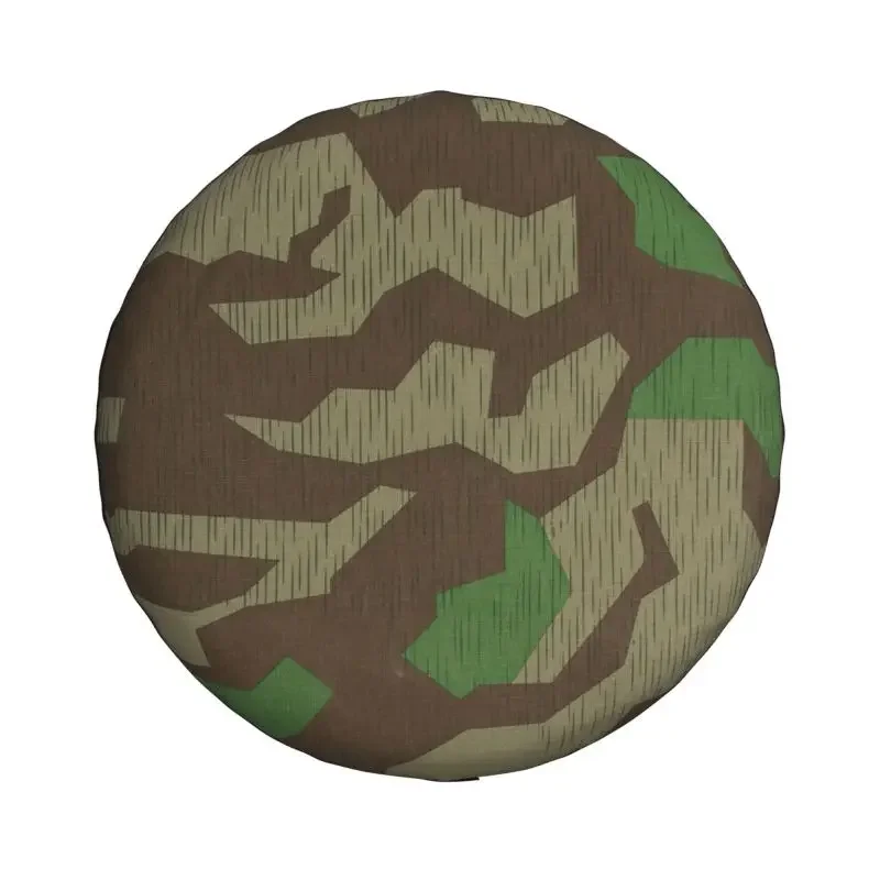 Splittertarn Camouflage Splinter Camo Spare Tire Cover for Toyota Land Cruiser Germany Military 4WD 4x4 RV Car Wheel Protector