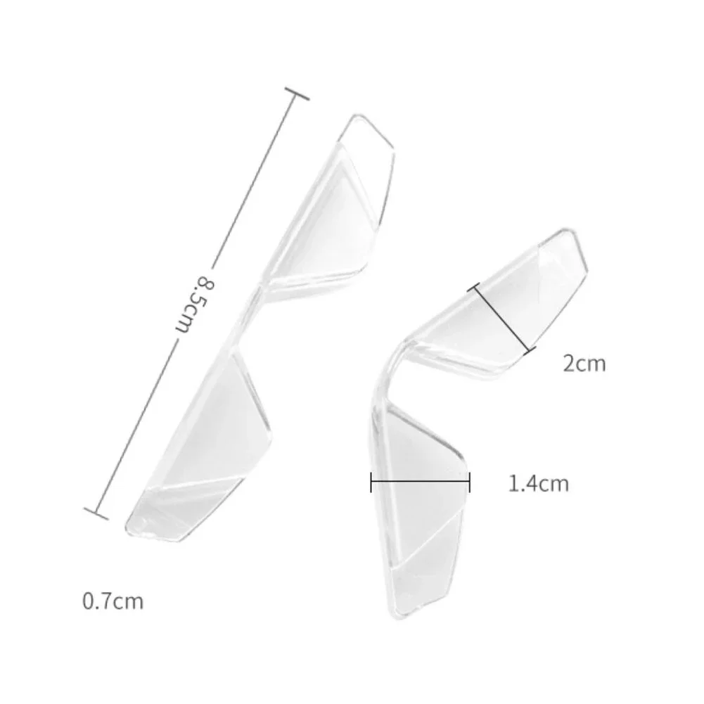 Car Door Bumper For Edge Guards 4pcs Set Transparent PVC Stickers for Door Corner Protection and Anticollision