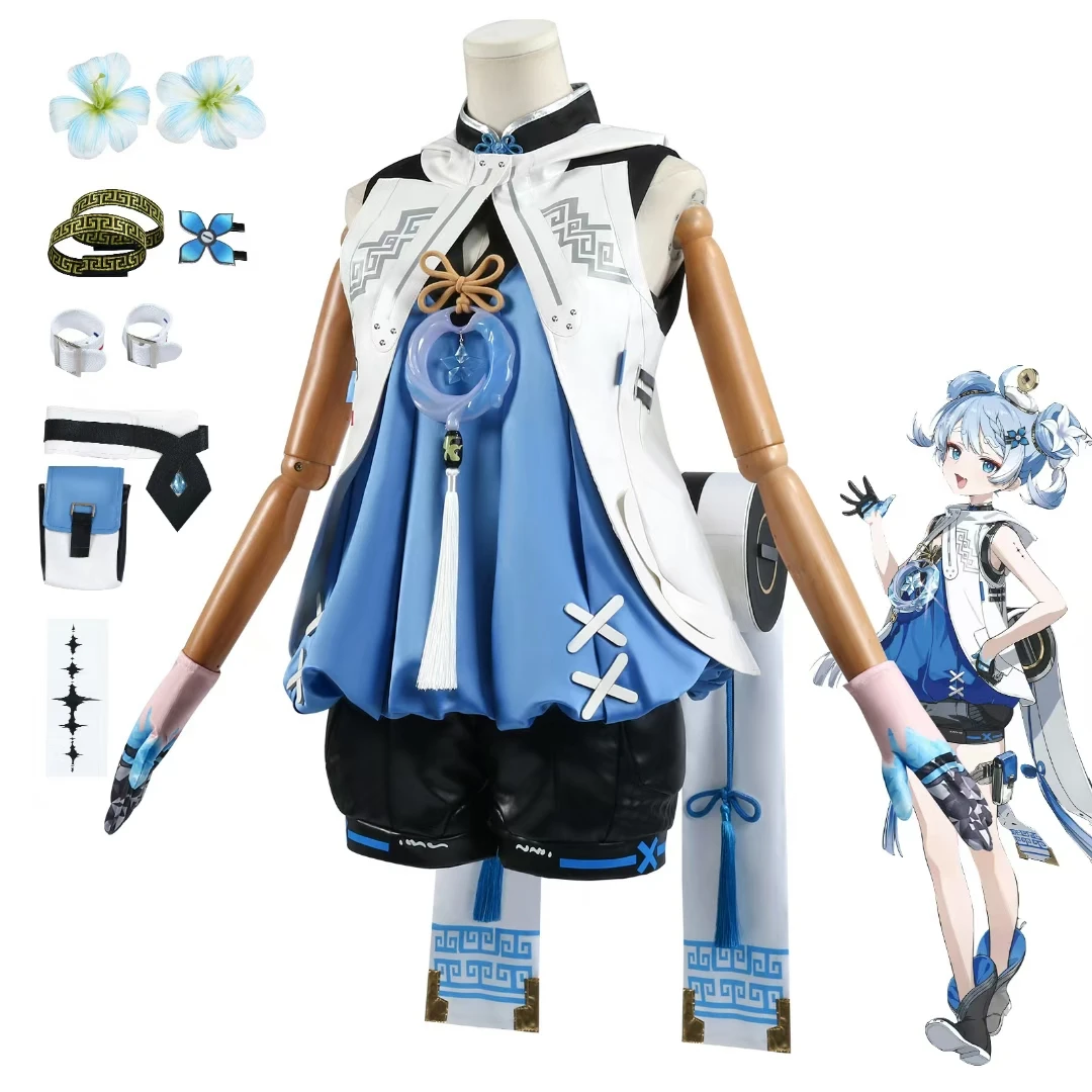 Game Wuthering Waves Youhu Cosplay Costume Glacio Mutant Resonator Youhu Suit Women Halloween Party Outfit