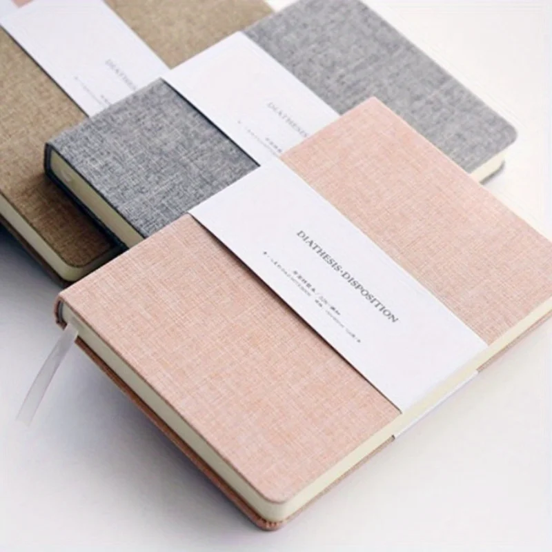 128 Blatt Notizbuch, Notizblock, Memo, Tagebuch, Planer, Agenda, Organizer, Skizzenbuch, Büro, Schule, Schreibwaren