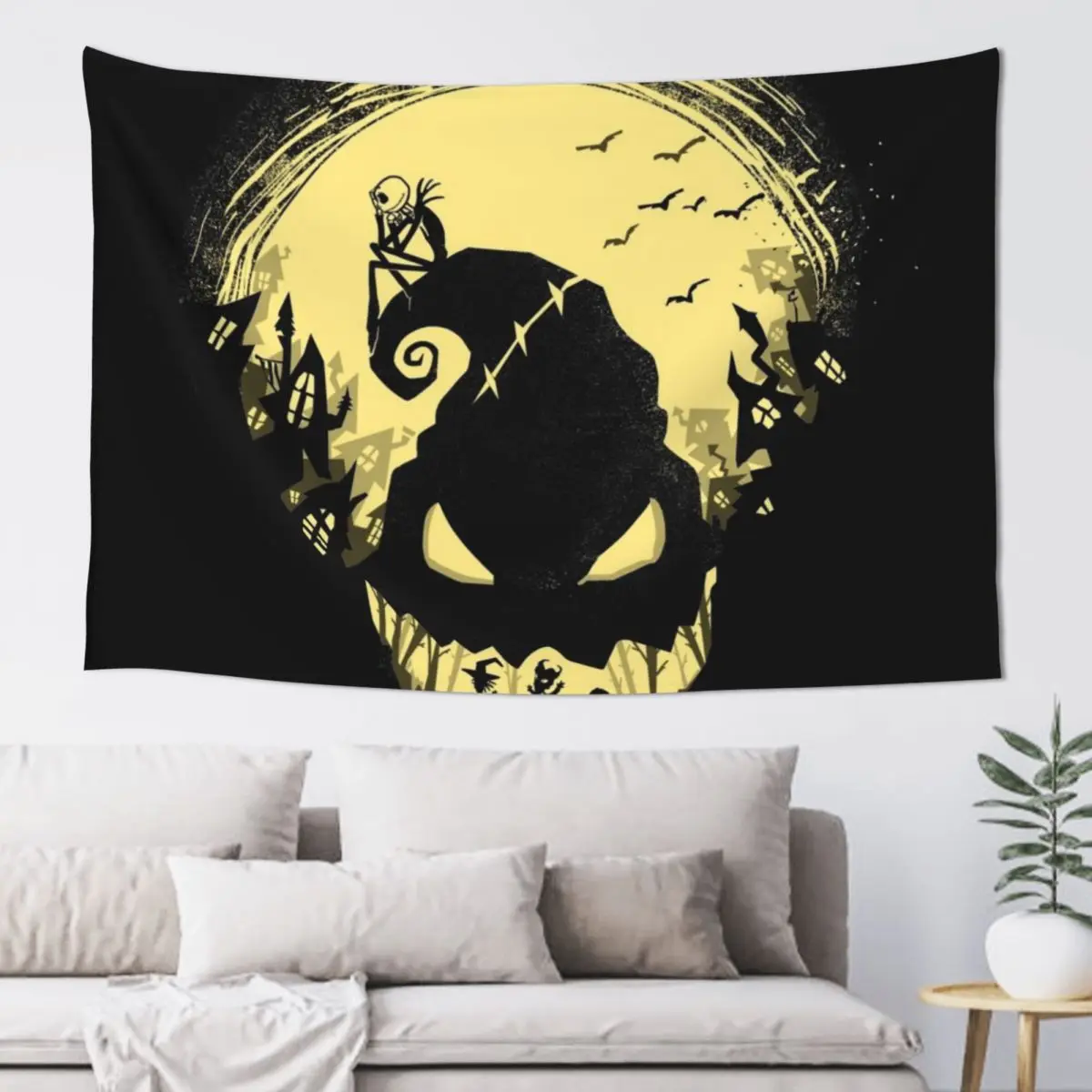 

Jack's Nightmare Tapestry Room Decor Decoration For Bedroom Anime Decor Tapestry