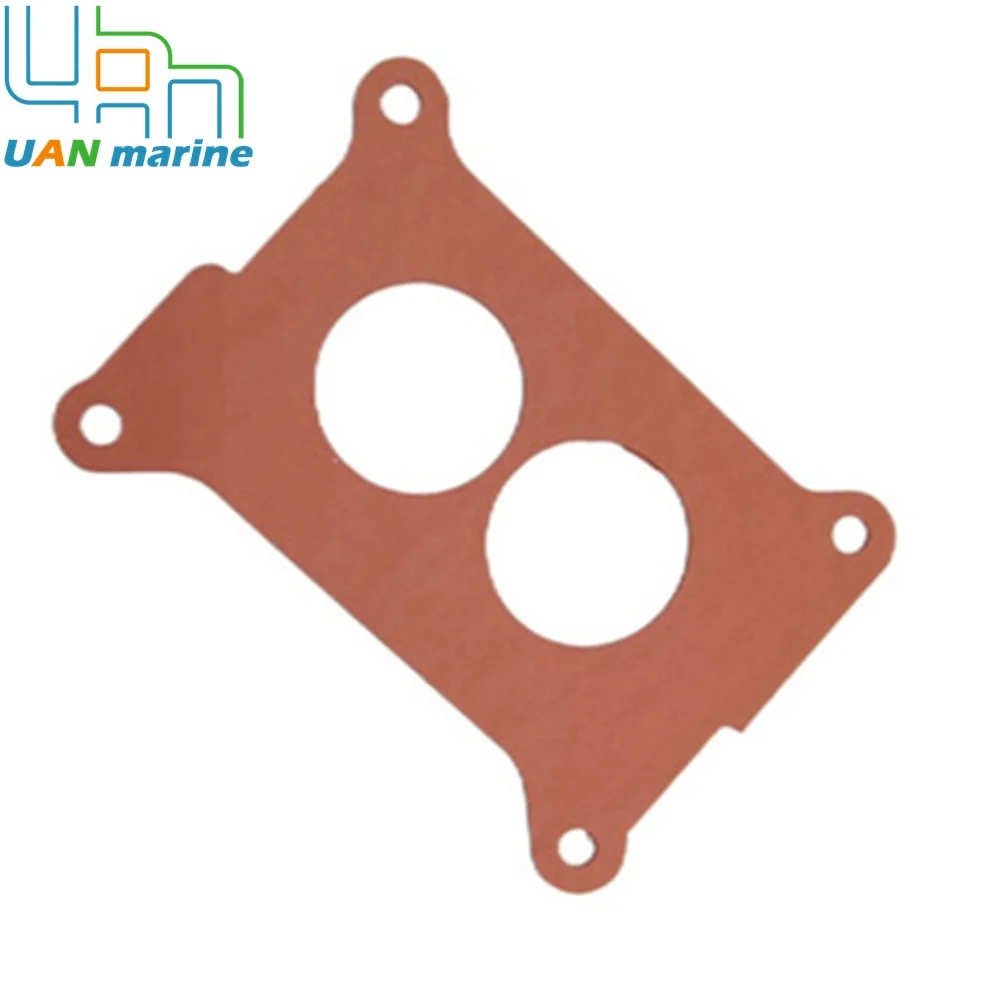 Carburetor Base Mounting Gasket for OMC Cobra Holley 2BBL Volvo Penta OMC Cobra 3.0 4.3 L Stern Drive 3853283