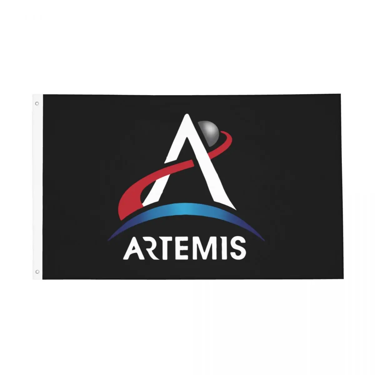 Artemis Program Logo Space Flag Indoor Outdoor Banner Polyester Decoration Vivid Color 60x90 90x150cm Flags