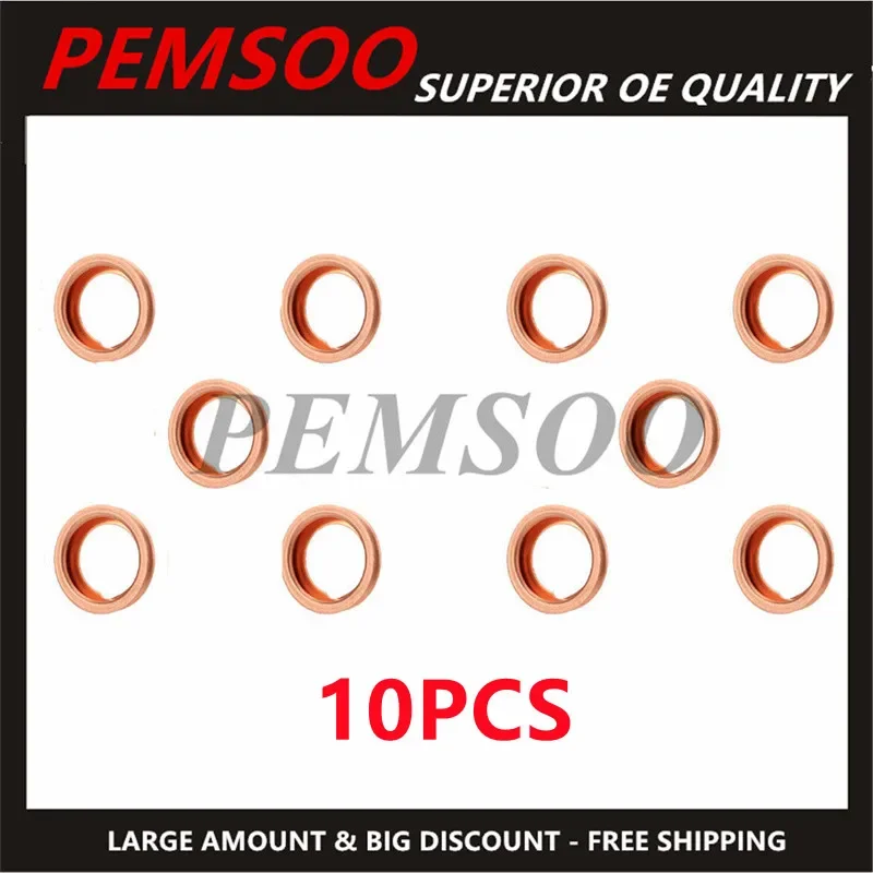 10X Oil Drain Plugs Washers Gaskets 1102601M02 fit For Infiniti EX35 G20 for Nissan Altima 370Z Cube Frontier 11026-01M02