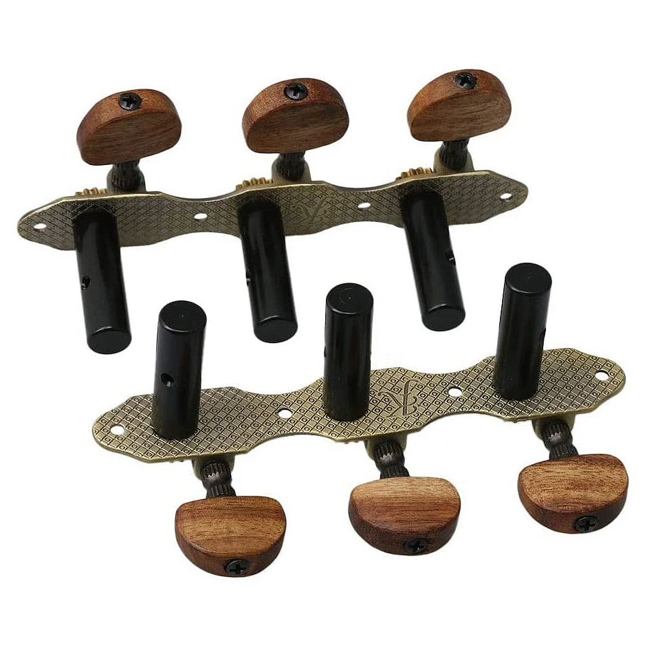 2Pieces Guitar Tuner Tuning Keys Pegs Machine Heads for Classical Guitar