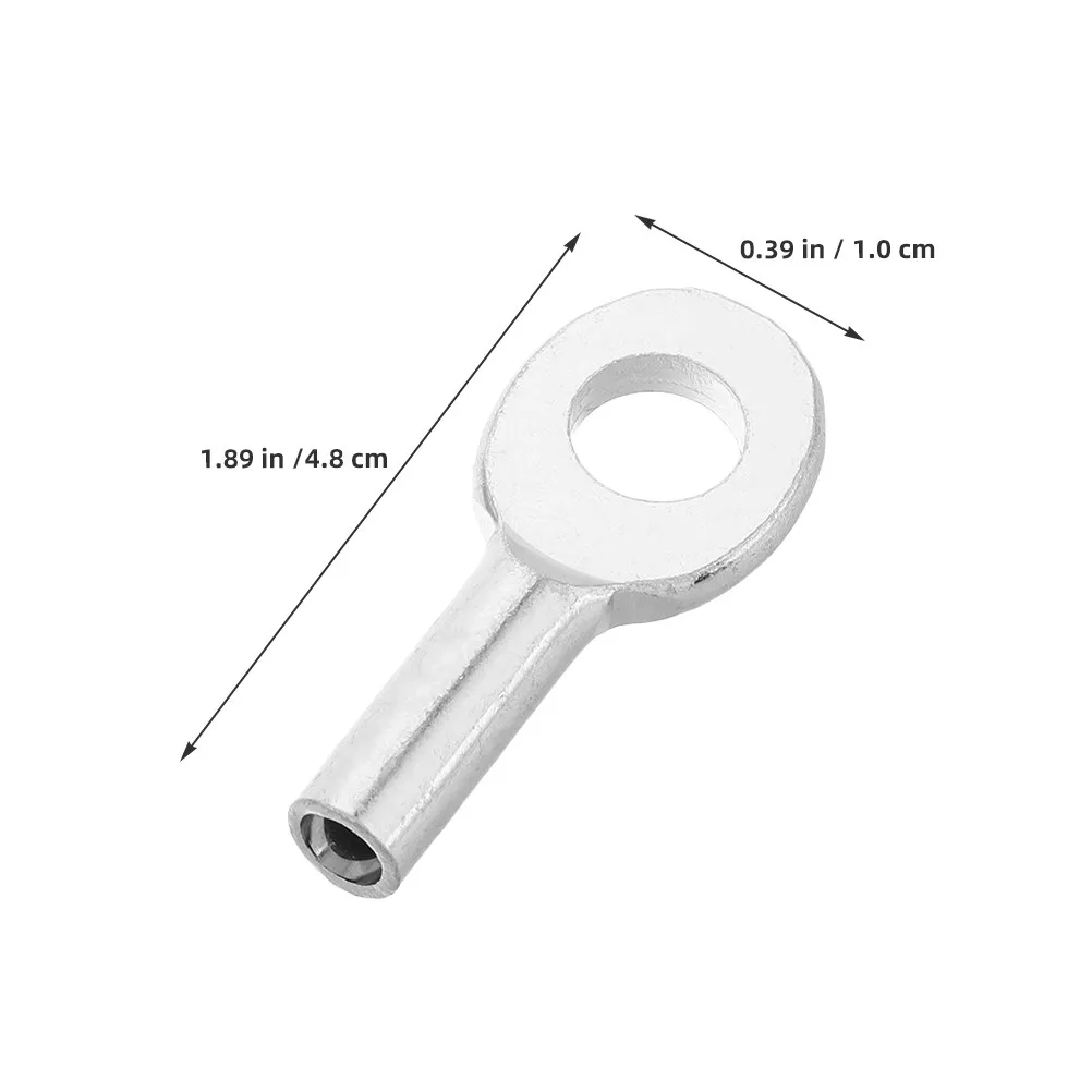 Gym Machine Cable Eyelets 6 Pack High Strength Wire Rope Ends Universal Pulley Replacement Fitness Parts