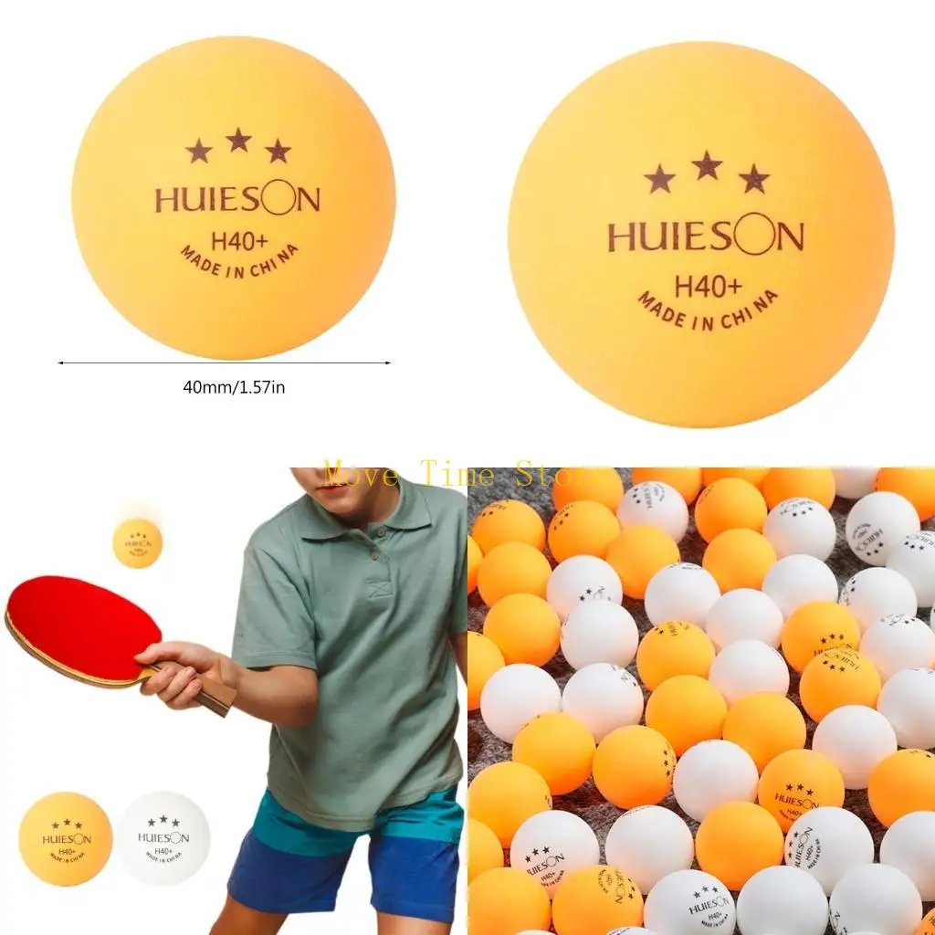 

92me Pingpong Balls Set 40+ Baly Tennis Balls Pack Pack Advanced 3 -звездочная тренировка ракетки для открытых ракет