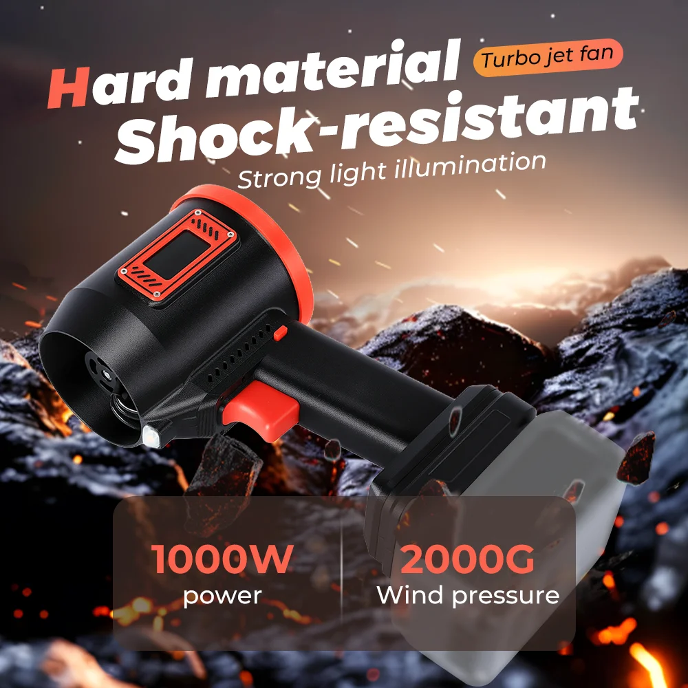 X70 ماكس منفاخ 70 مللي متر غسيل السيارات مسدس هواء يده توربو مروحة نفاثة الكهربائية منفاخ قوية سيارة مجفف عنيف لماكيتا لا بطارية