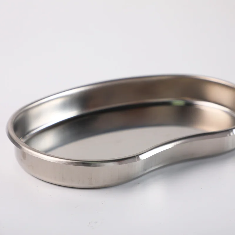 

Stainless Steel Medical Dental Instruments Bend Tray Disinfection Plate For eyebrow lip Tattoo Sterilizatio Accessory