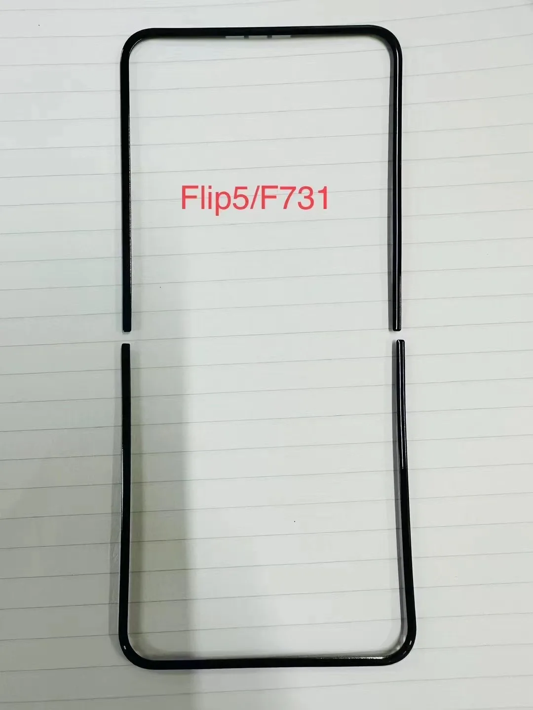 Plastic frame For SM Z Flip 1/2/3/4/5 F700 F707 F711 F721 F731 Inner Screen Side Brezel Replacement Repair Part