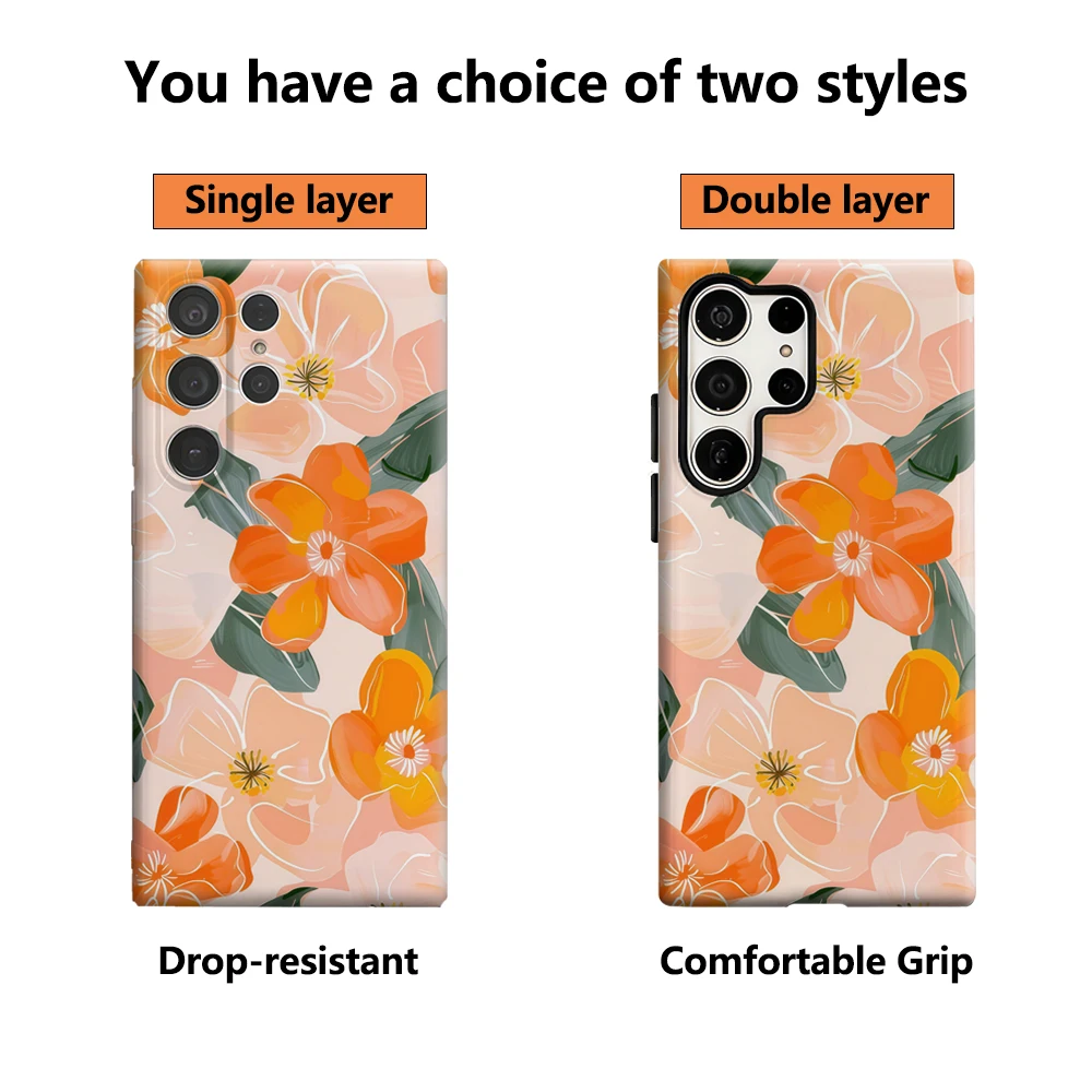 Capa de telefone mágica com redemoinho de arco-íris para Samsung Galaxy S25 Ultra S24 S23 Ultra Plus Capa traseira brilhante de camada dupla