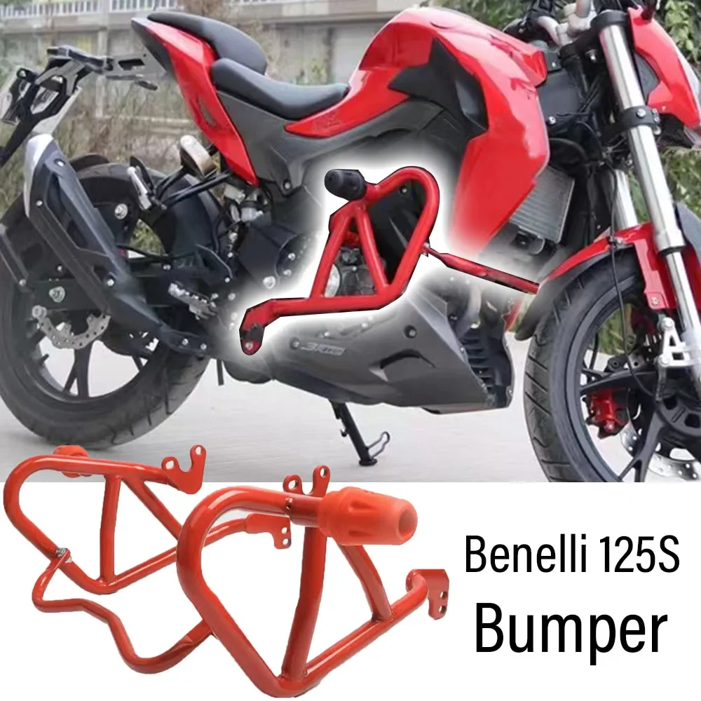 New Motorcycle For Benelli 125S 125-S S125 Engine Guard Engine Guard Crash Bar Protection Bumper Guards Fit Benelli 125S 125-S