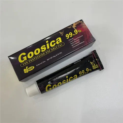 Imagen 2 del producto Crema para el cuidado del tatuaje Goosica genuina 99.9% antes del maquillaje semipermanente belleza cuerpo ceja delineador de labios 10g