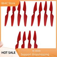 B64C 12Pcs For Hubsan H501S X4 RC Quadcopter Propellers Blades 2CW/2CCW, Red
