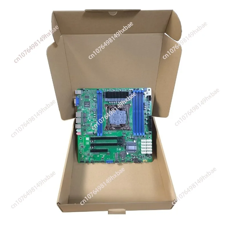 NEW NAS Motherboard MATX E5-V3V4 , 2 M2 NVME, 10 SATA3.0, Dual 2.5G, ECC memory, PCIe bifurcation