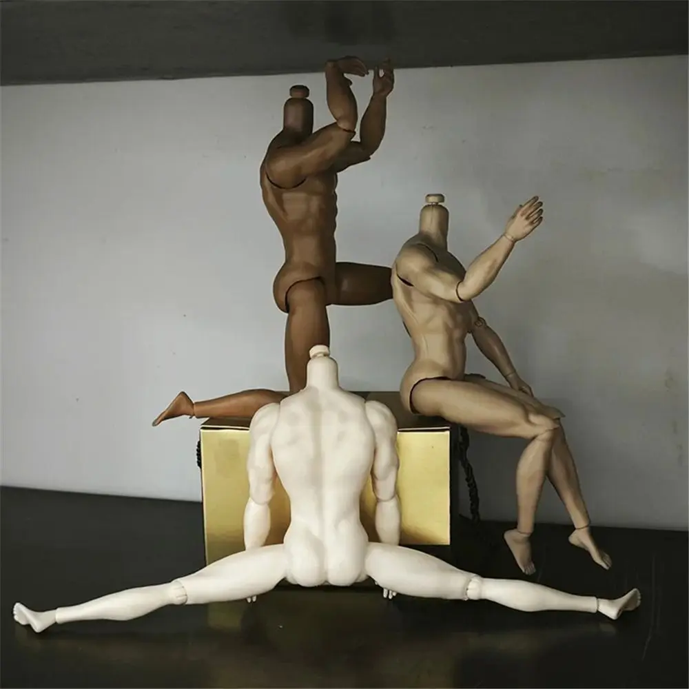31cm Height 1/6 MJD Boy Body White Normal Tan Skin Male Body 1/6 Action Figure Body 12 Inch Man Dolls