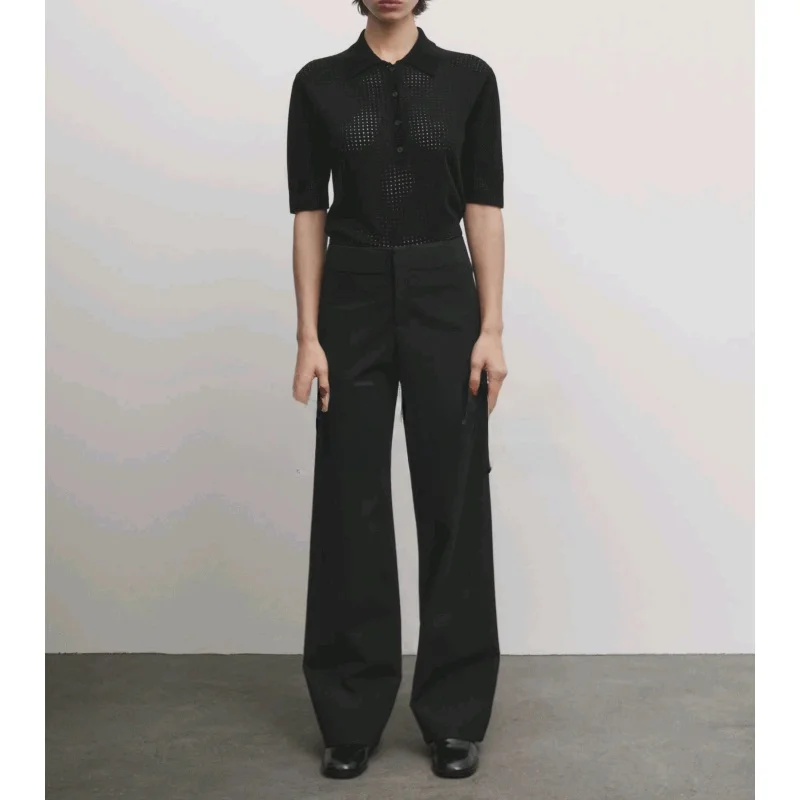 

mat Commuter Sle Hollow out ort Sve Knitted Sweater New Arrival Spring Season Polyester Fiber Regular Length