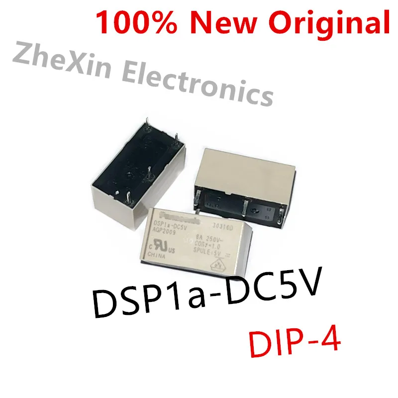 5PCS/Lot   DSP1a-DC24V 、DSP1a-DC12V 、DSP1a-DC5V   DIP-4   New Original Small Power Relay   AGP2004 、AGP2003 、AGP2002