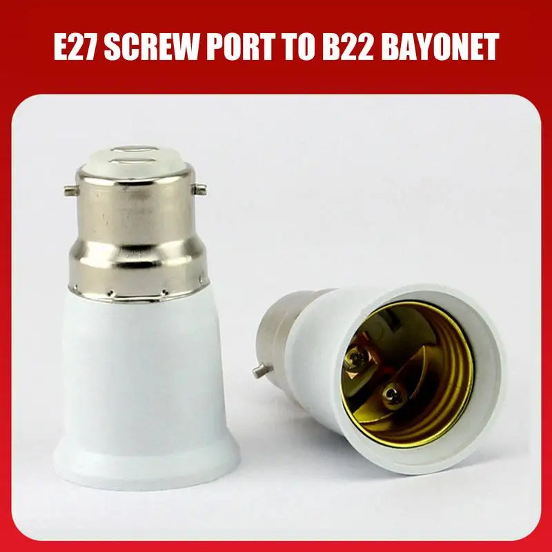 B22 To E27 lamp socket convert adapter Light Bulb Adapter Socket Converter Bulb Base Adapter for Ceiling Fans Light Holders