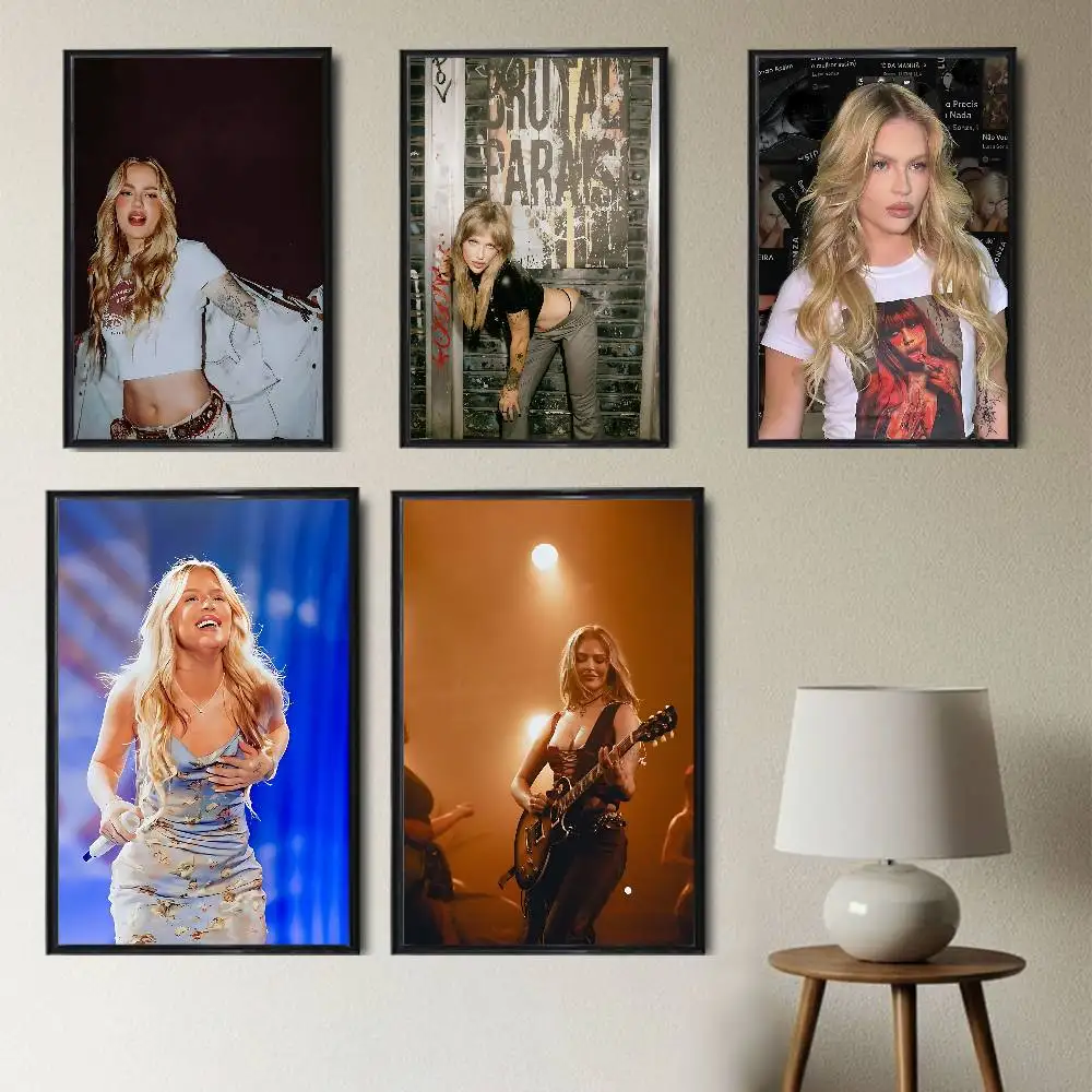 

Brutal Paraiso Luisa Sonza Wall Art Anime Canvas Painting Poster For Living Room Decoration Picture Home Decor