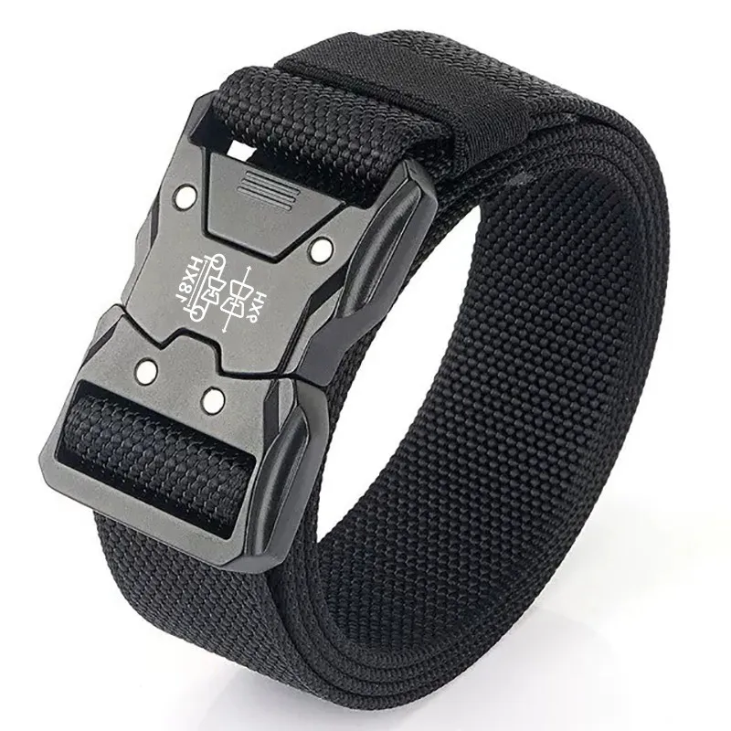 Männer Gürtel Outdoor Jagd Taktische Gürtel Multi-Funktion Schnalle Nylon Gürtel Hohe Qualität Marine Corps Leinwand Gürtel Kunststoff schnalle – Detail 1